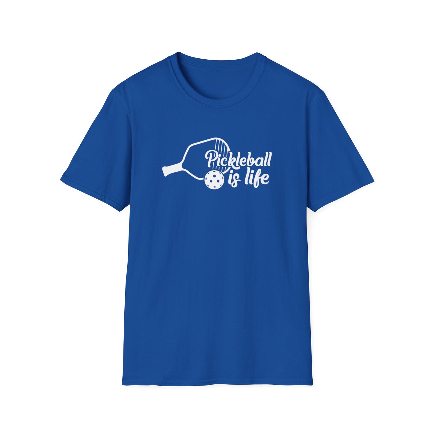 Women's Lightweight Pickleball T-shirt - Pickleball Is Life Royal