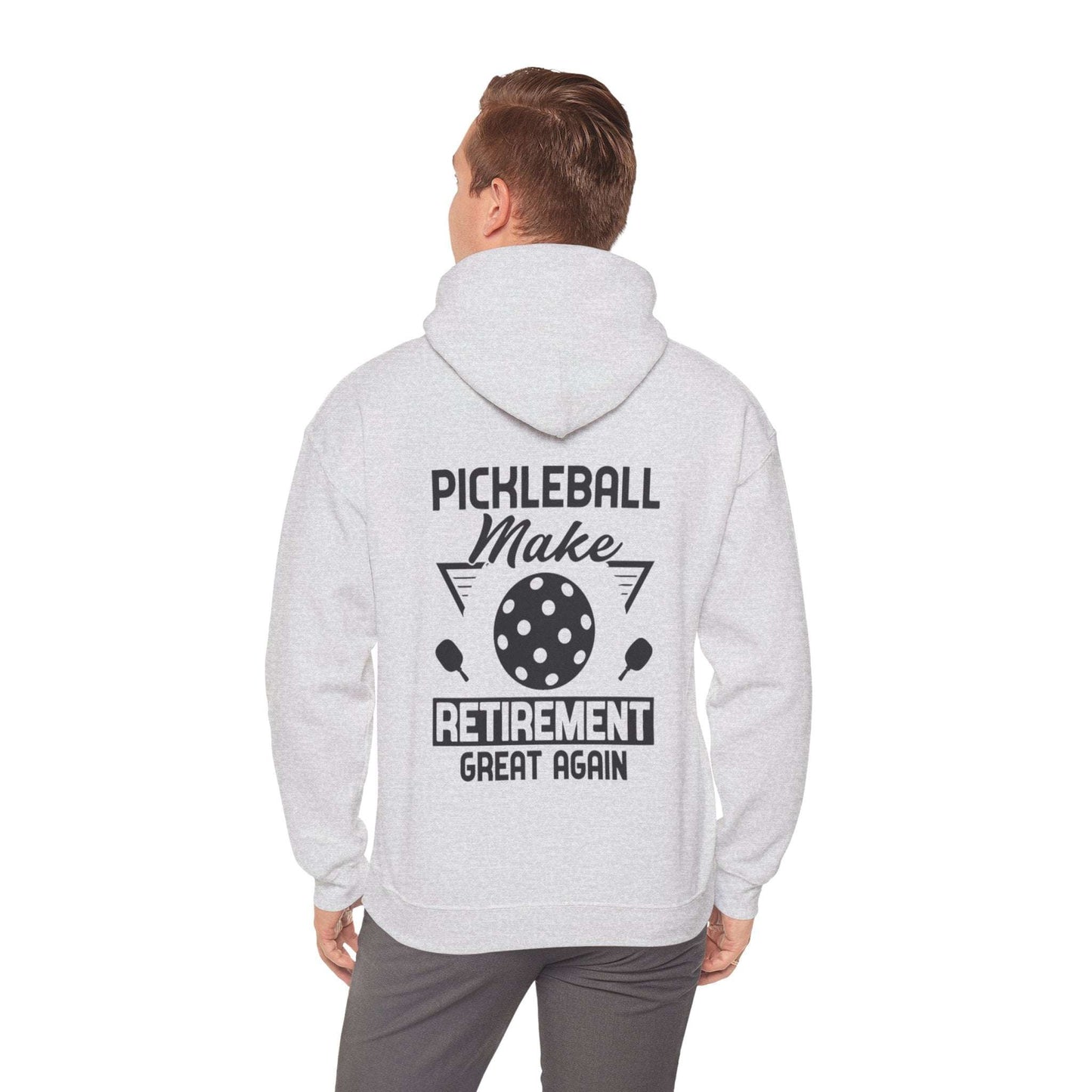 Men's Pickleball Hoodie - Pickleball Make Retirement Great Again