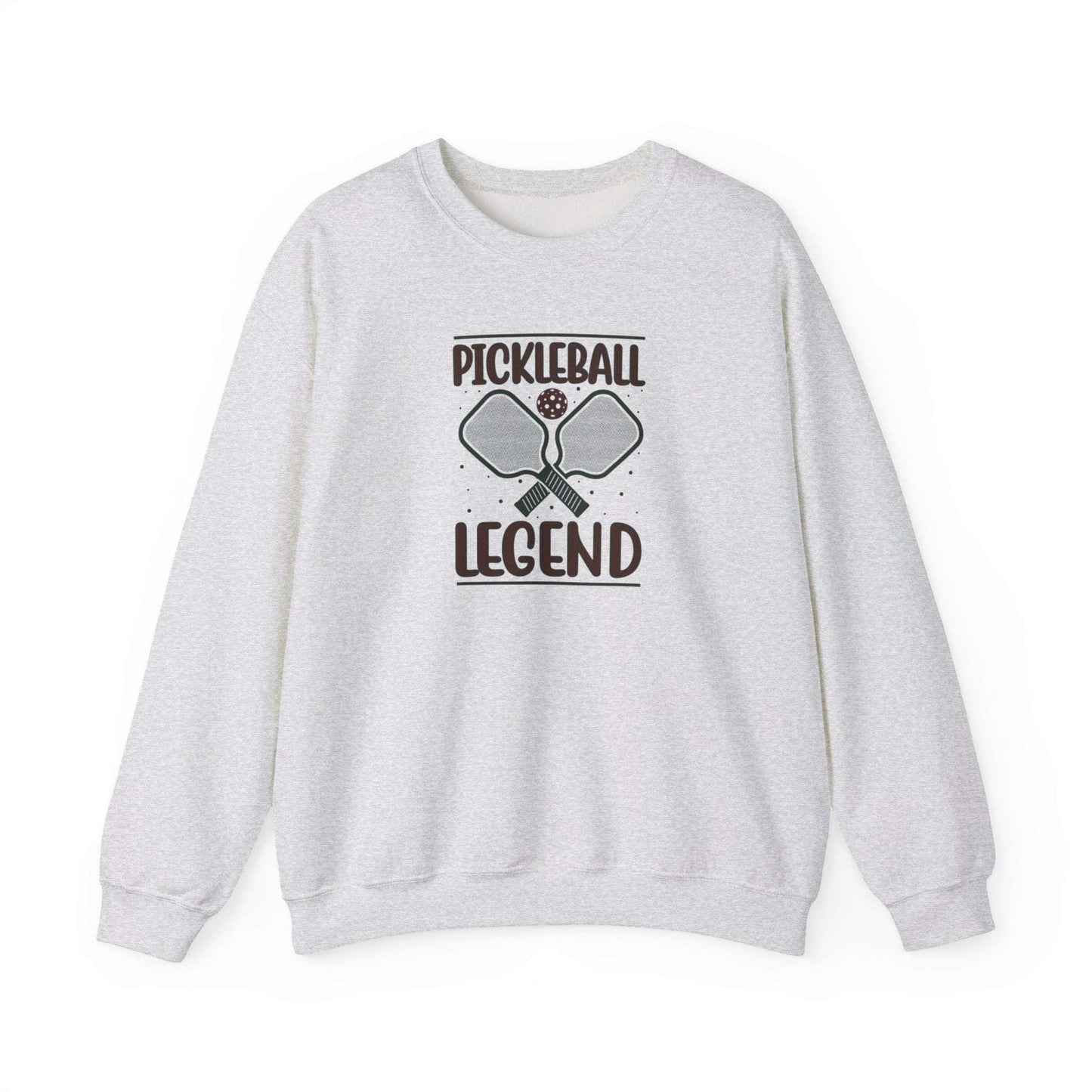 Women's Durable Pickleball Sweatshirt - Pickleball Legend Gray
