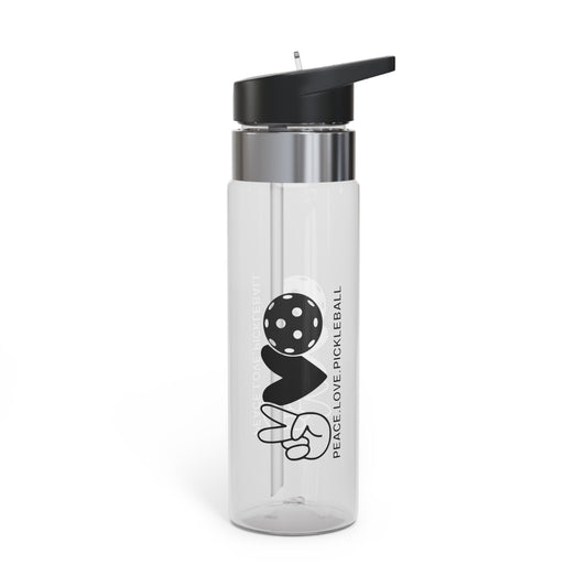 Pickleball Stylish Bottle - Peace.Love.Pickleball Clear
