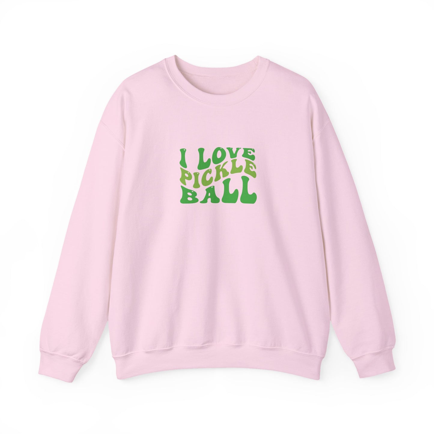 Women's Soft Pickleball Sweatshirt - I Love Pickleball