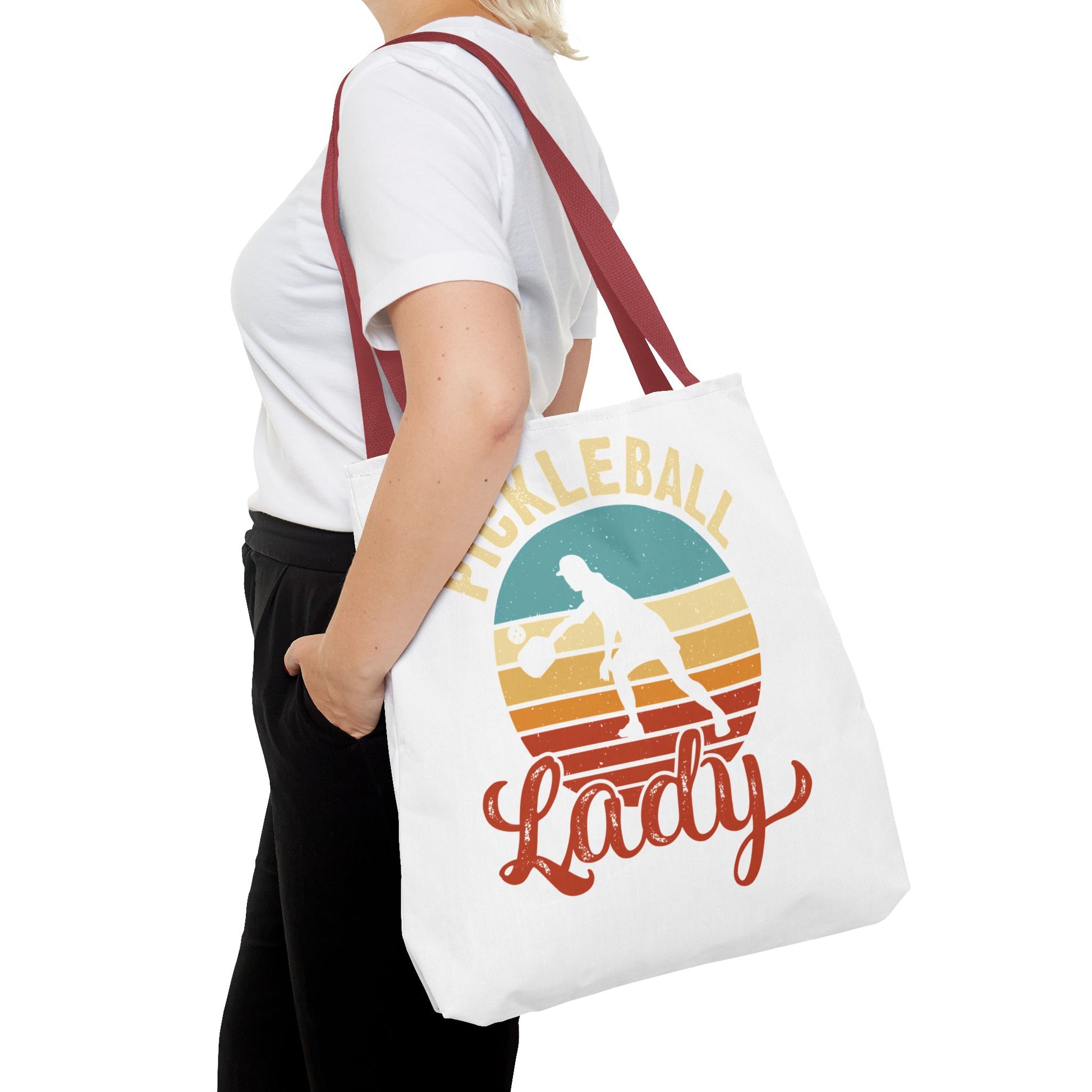 Funny Pickleball Tote Bag - Pickleball Lady