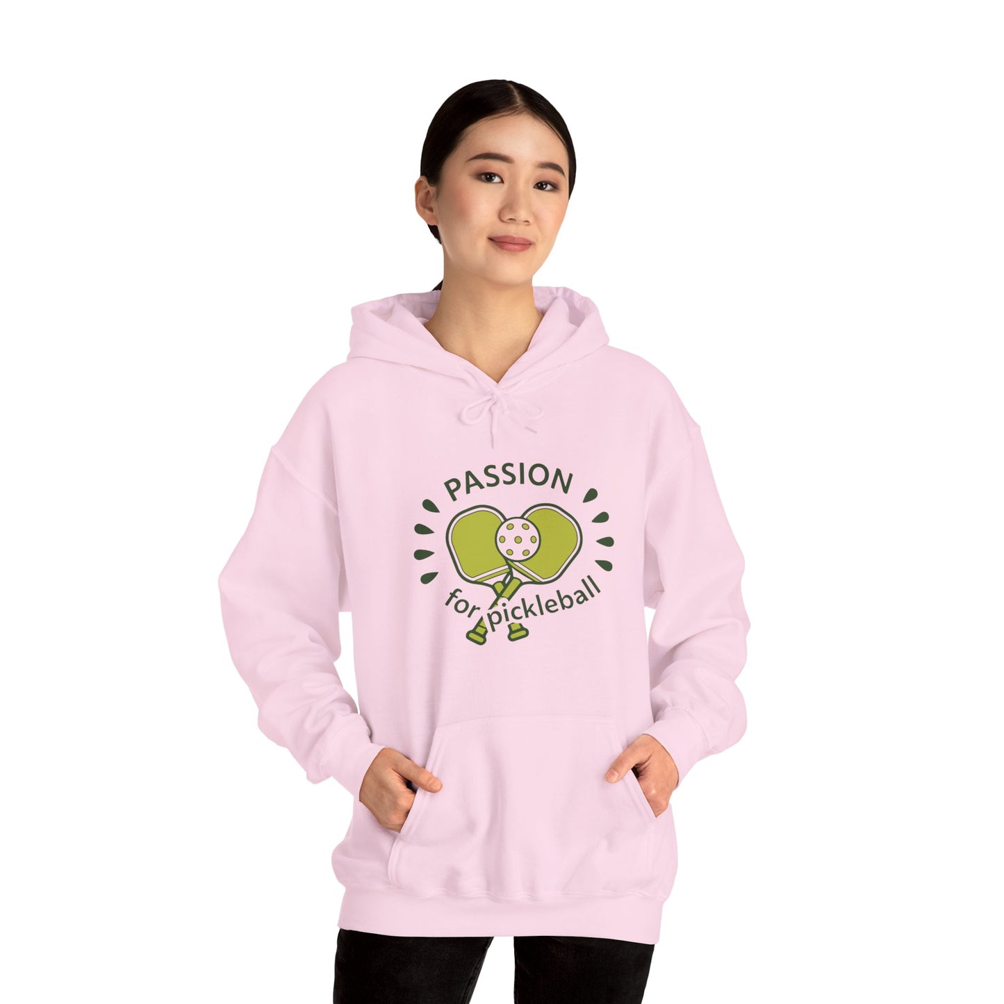 Women's Cute Pickleball Hoodie - Passion for Pickleball