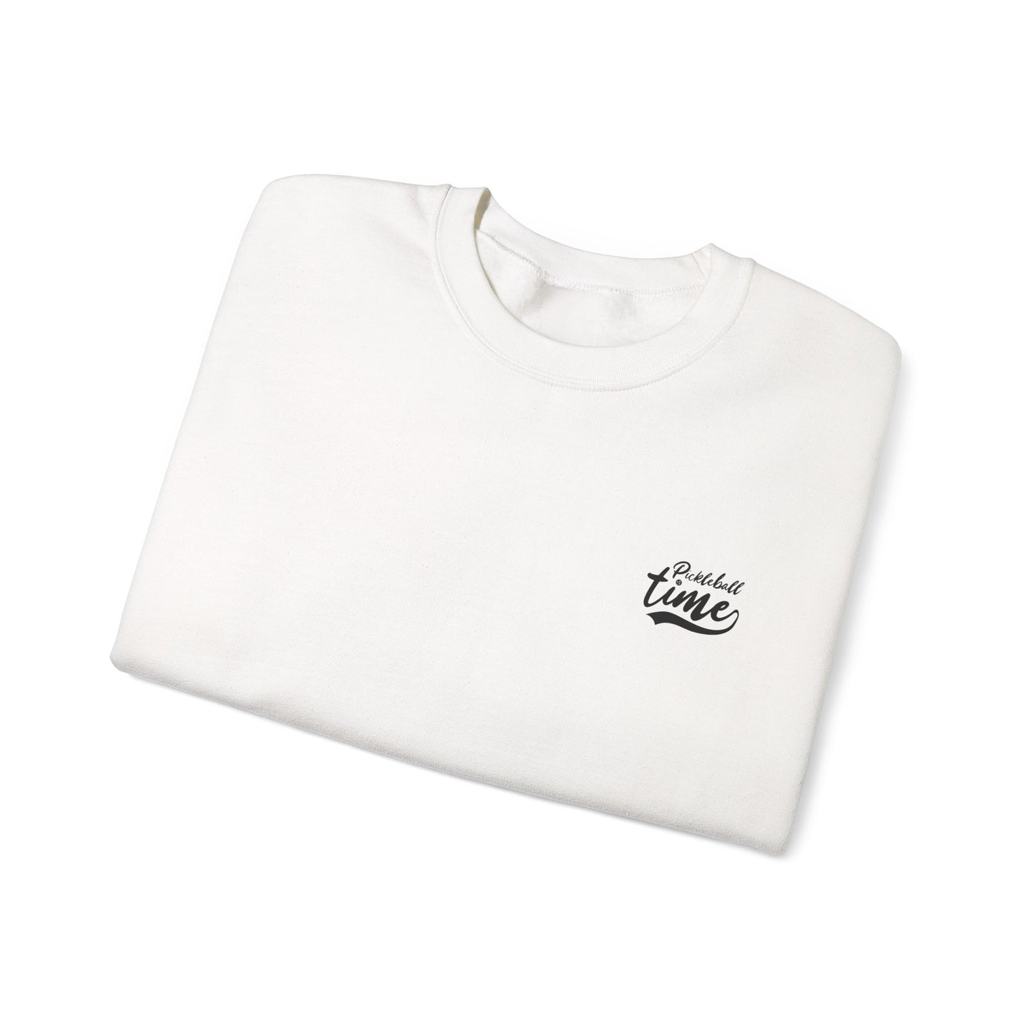Men's Comfy Pickleball Sweatshirt - This Is My Happy Hour Pickleball