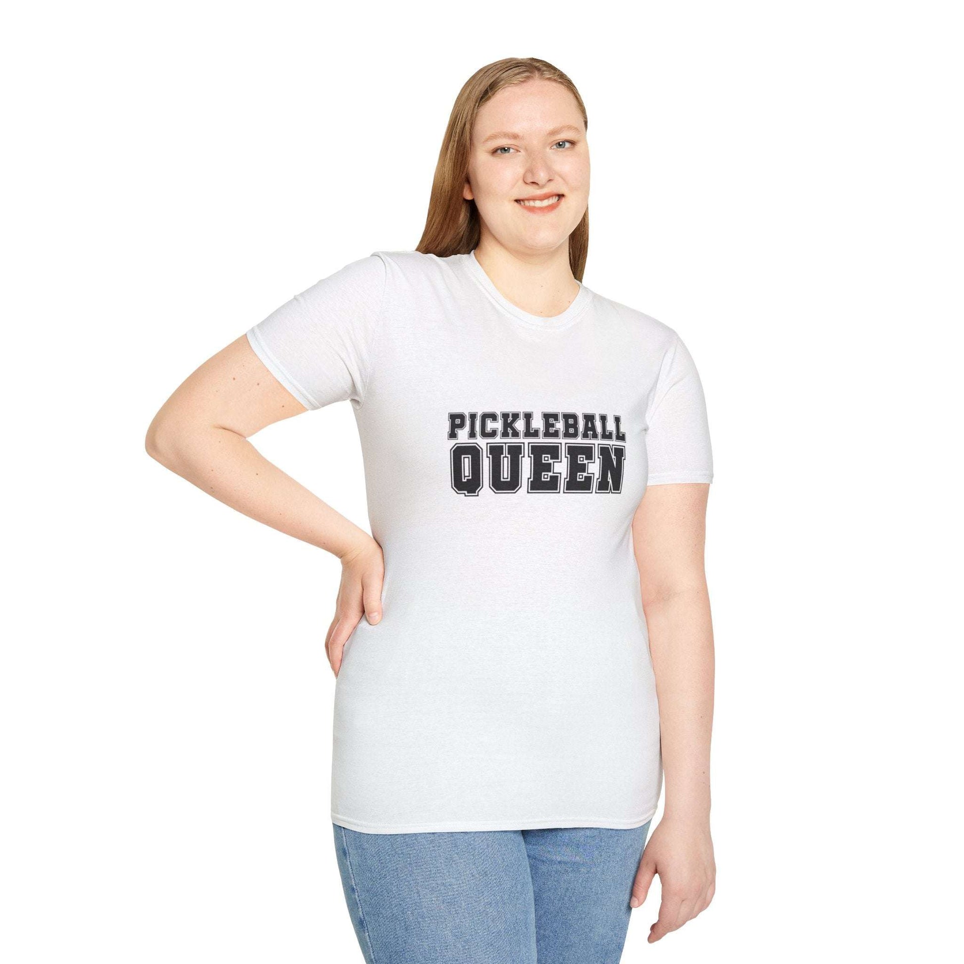 Women's Cute Pickleball T-shirt - Pickleball Queen