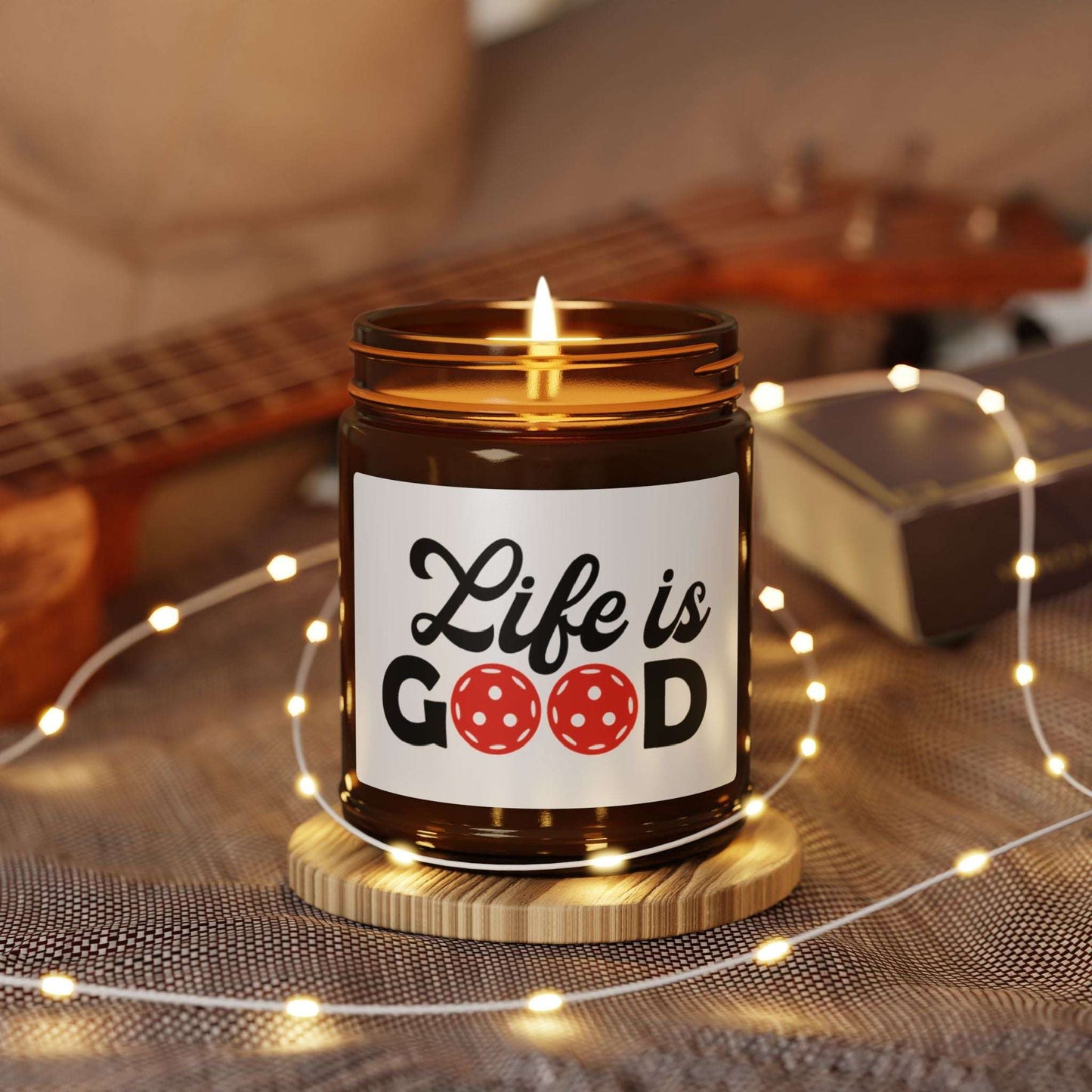 Pickleball Delightful Candle - Life is Good