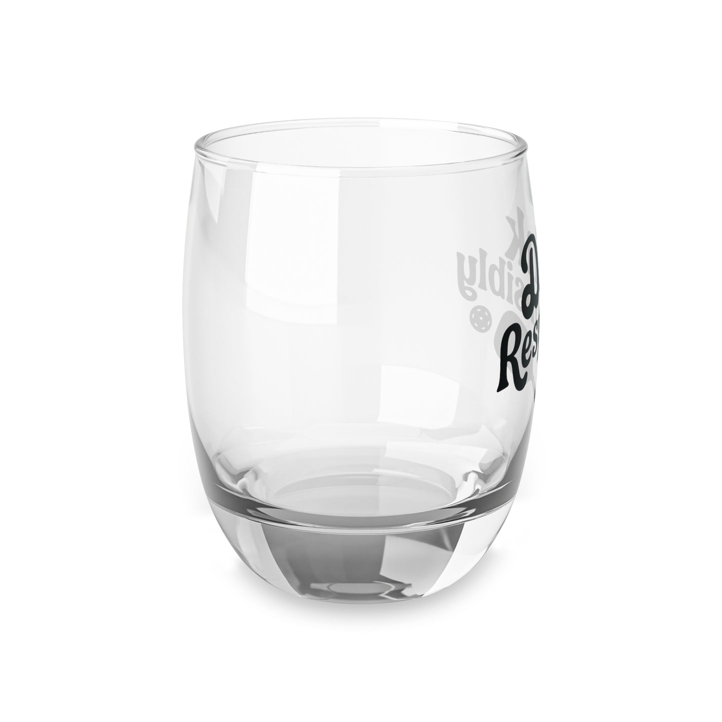 Pickleball Cool Whiskey Glass - Dink Responsibly