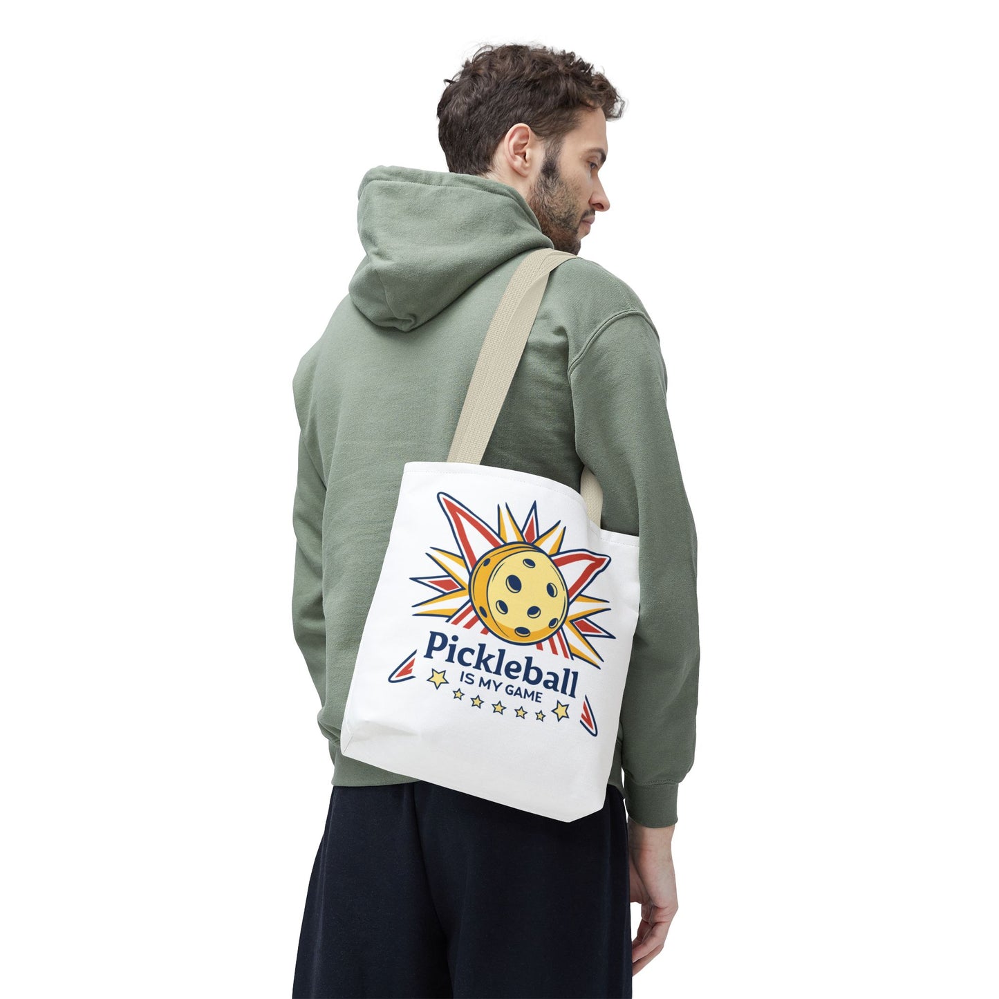 Pickleball Colorful Tote Bag - Pickleball is My Game
