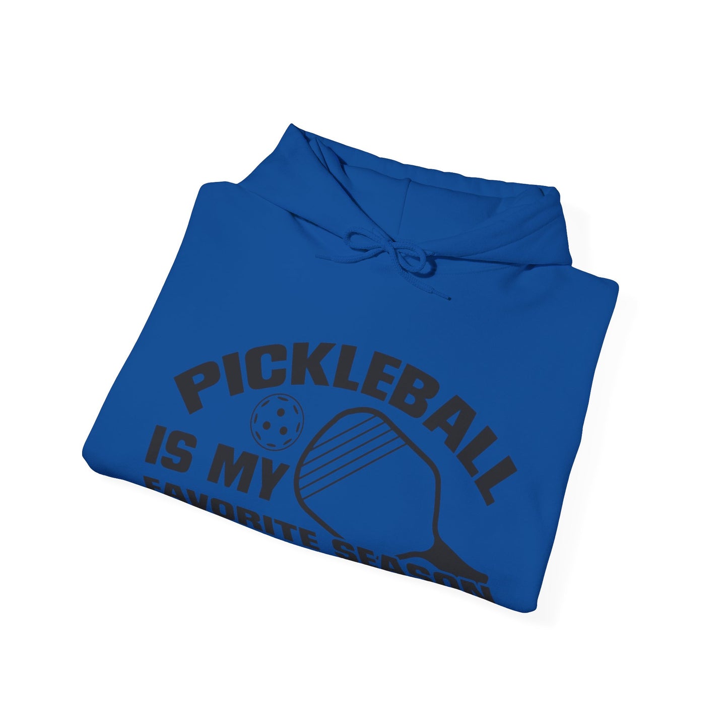 Men's Hilarious Pickleball Hoodie - Pickleball is My Favorite Season