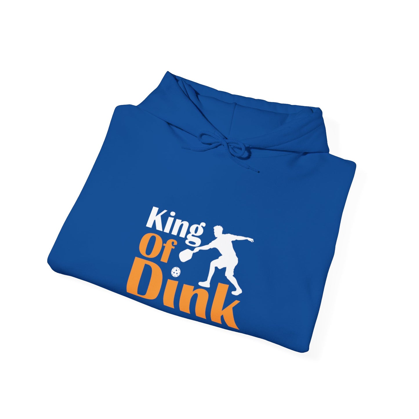 Men's Funny Pickleball Hoodie - King of Dink