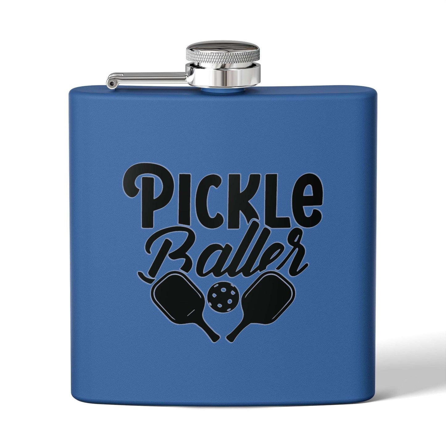 Pickleball Unique Flask - Pickleballer Royal