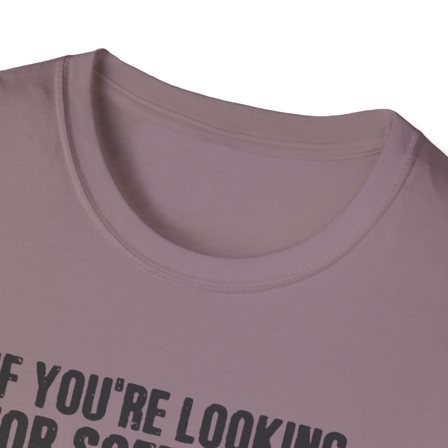 Men's Witty Pickleball T-shirt - Looking for Soft Serve? Get Ice Cream
