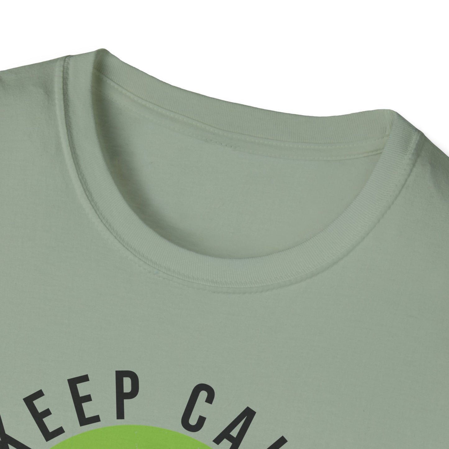 Men's Stylish Pickleball T-shirt - Keep Calm and Play
