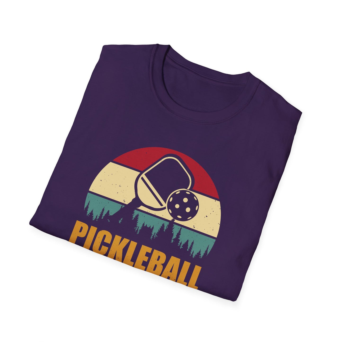 Women's Stylish Pickleball T-shirt - Pickleball Retro