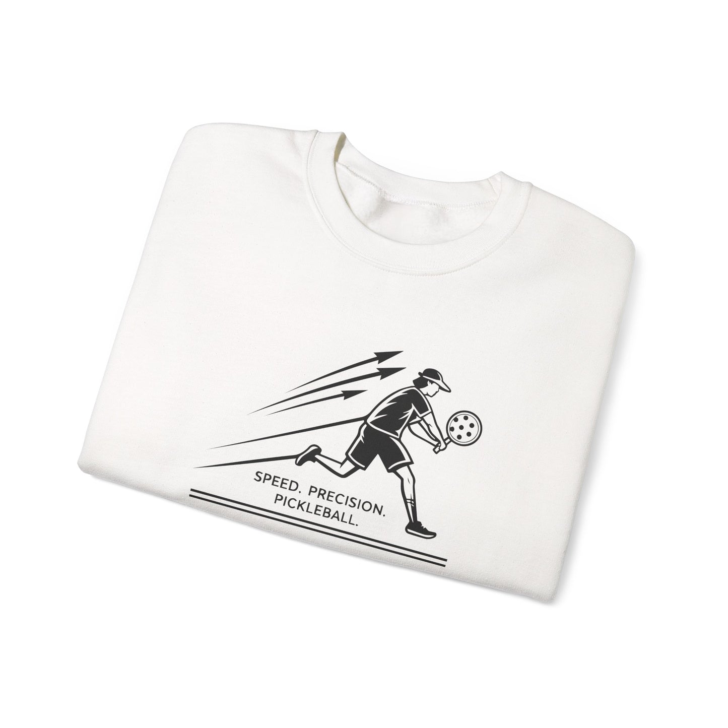 Men's Comfy Pickleball Sweatshirt - Speed. Precision. Pickleball.