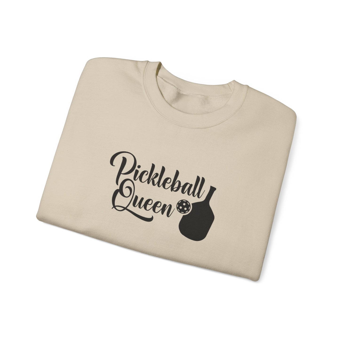 Women's Cute Pickleball Sweatshirt - Pickleball Queen