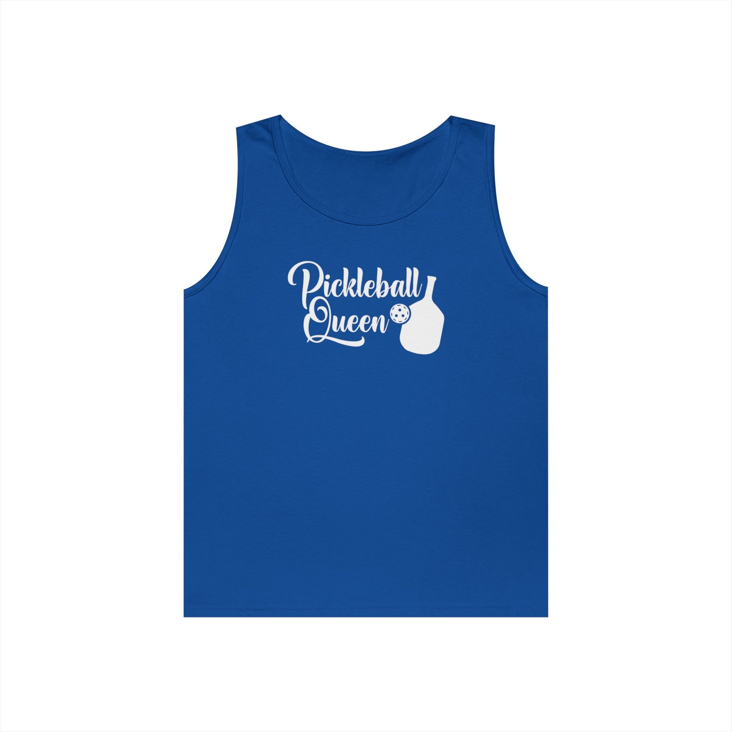 Women's Lightweight Pickleball Tank Top - Pickleball Queen Royal
