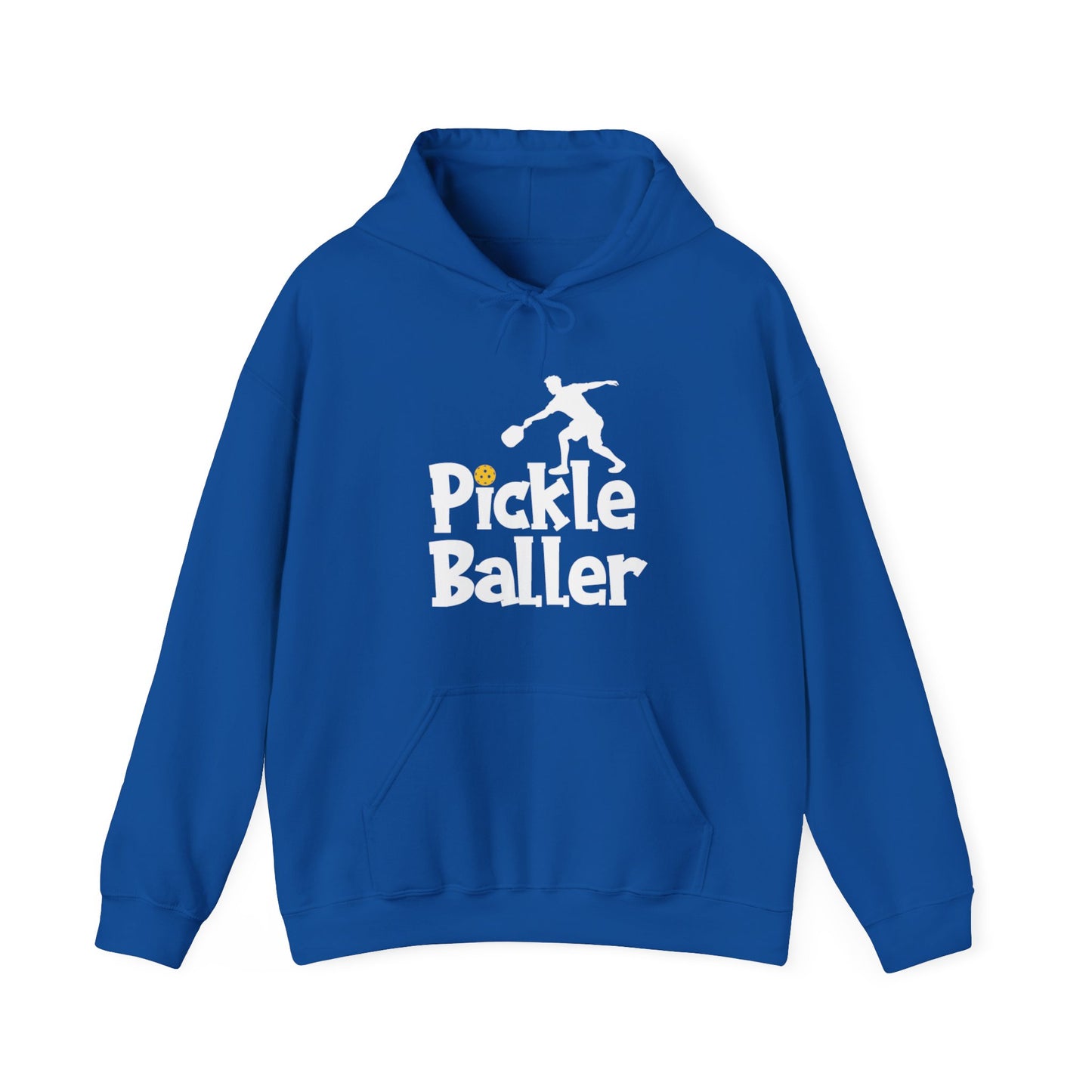 Men's Cool Pickleball Hoodie - Pickle Baller Royal