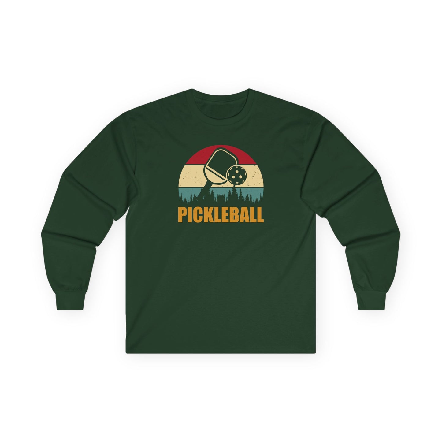 Men's Durable Pickleball Long Sleeves top - Pickleball Retro