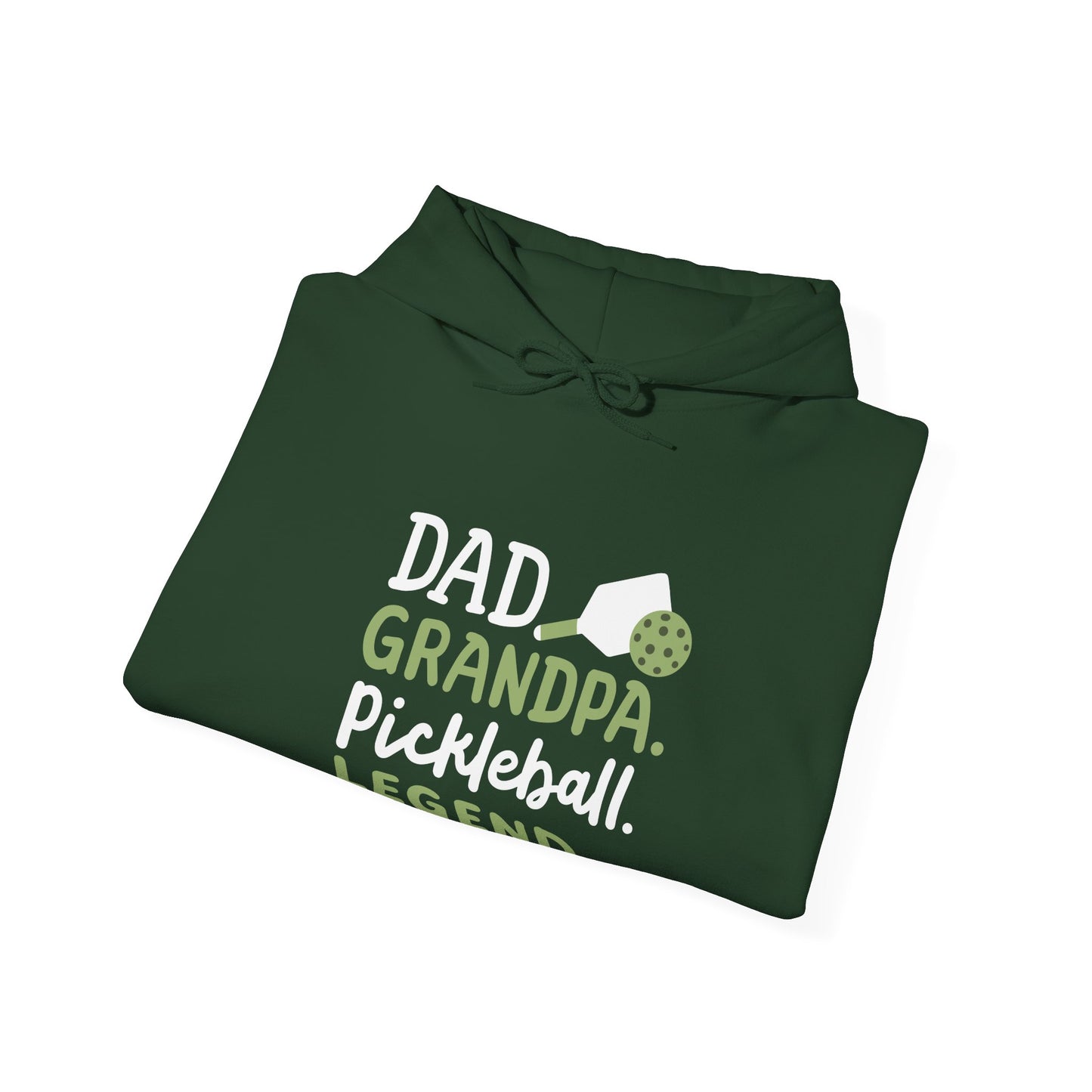 Men's Comfy Pickleball Hoodie - Dad Grandpa Pickleball Legend