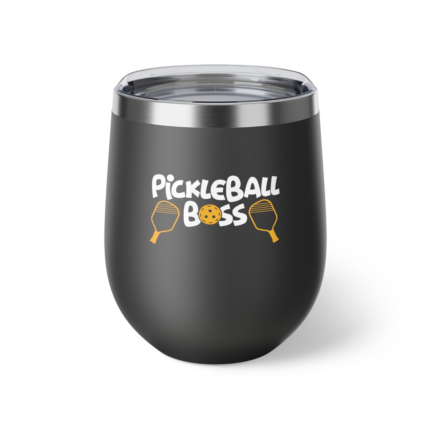 Pickleball Fun Cup - Pickleball boss Black