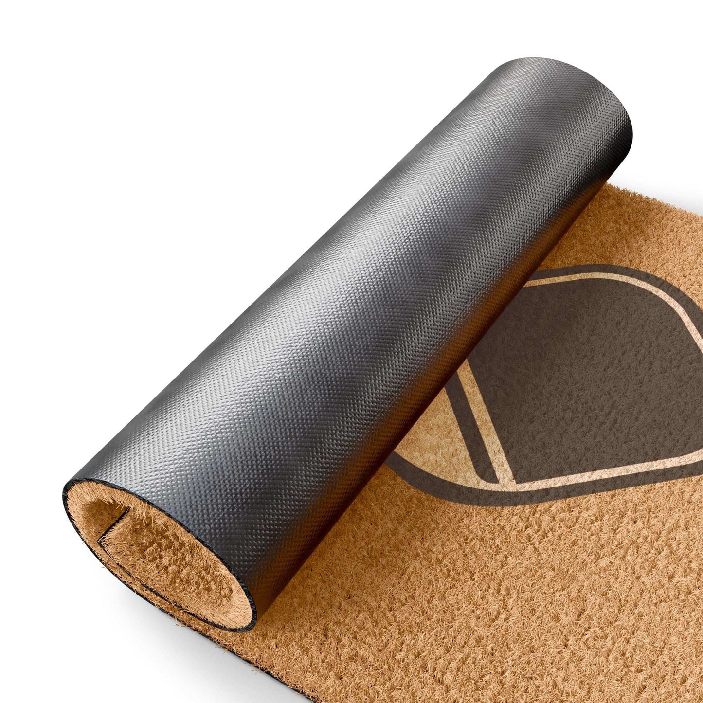 Pickleball Practical Doormat - Paddles and Ball