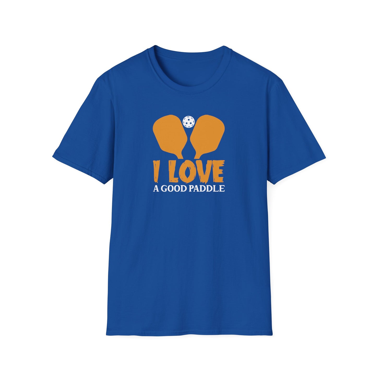 Women's Funny Pickleball T-shirt - I Love a Good Paddle