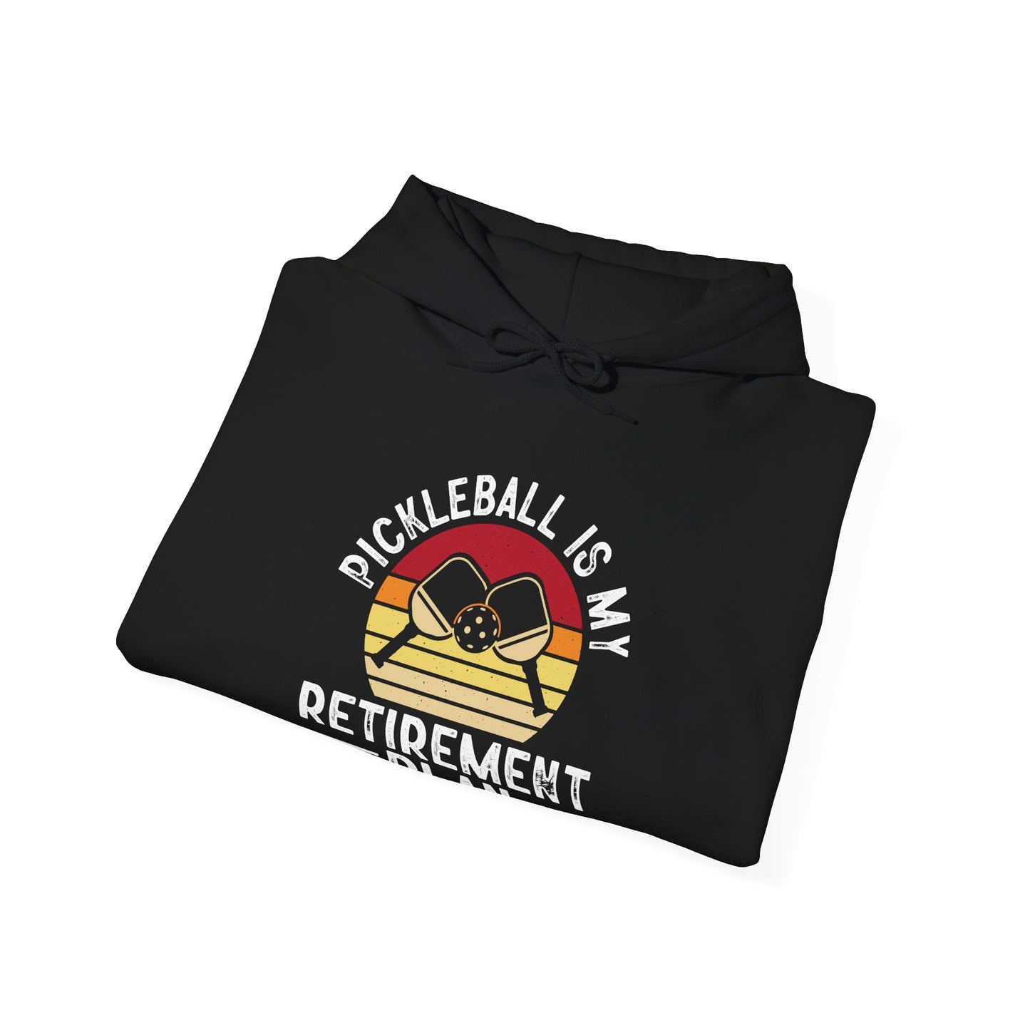 Women's Durable Pickleball Hoodie - Pickleball Is My Retirement Plan