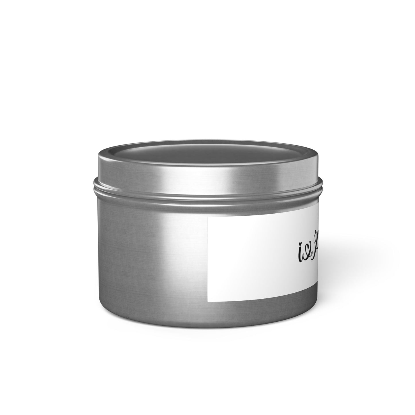 Pickleball Stylish Tin Can Candle - I Heart Pickleball