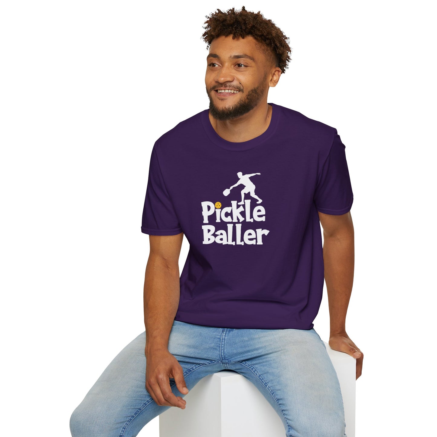 Men's Durable Pickleball T-shirt - Pickle Baller