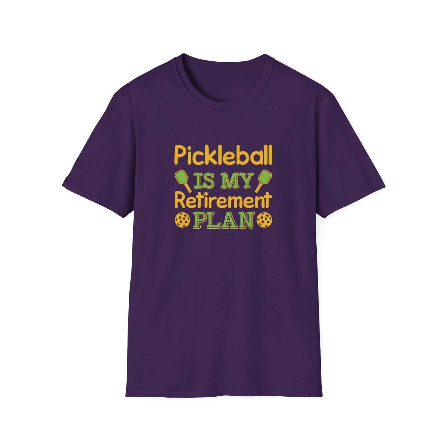 Women's Playful Pickleball T-shirt - Pickleball Is My Retirement Plan