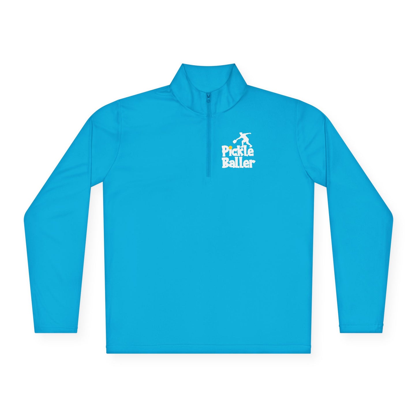 Women's Lightweight Pickleball Pullover - Happy People Play Pickleball Blue