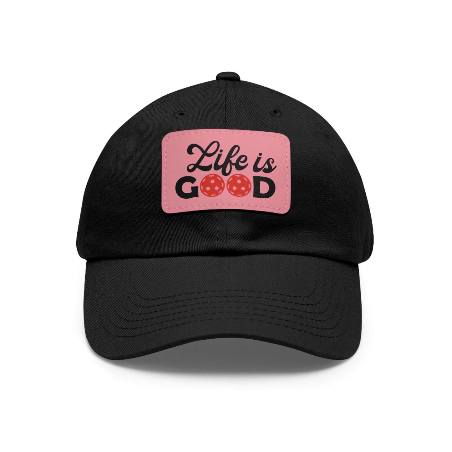 Pickleball Cute Cap - Life is Good Black
