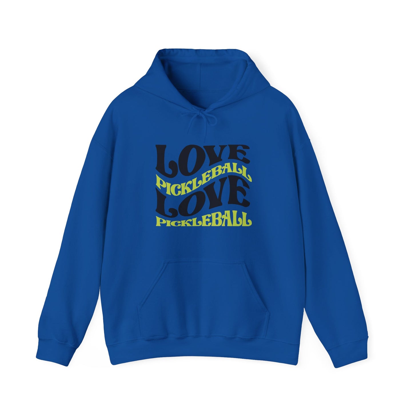 Women's Soft Pickleball Hoodie - Love Pickleball Royal