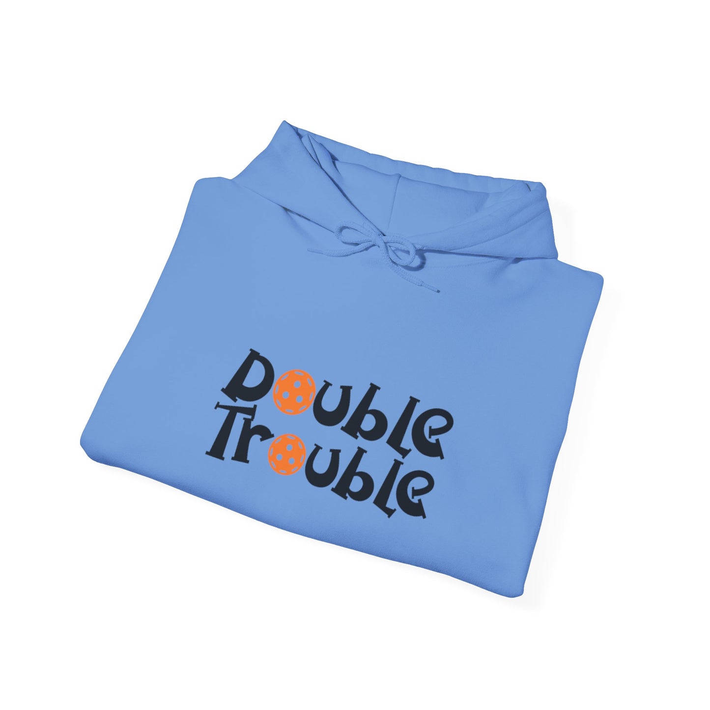 Men's Comfy Pickleball Hoodie - Double Trouble