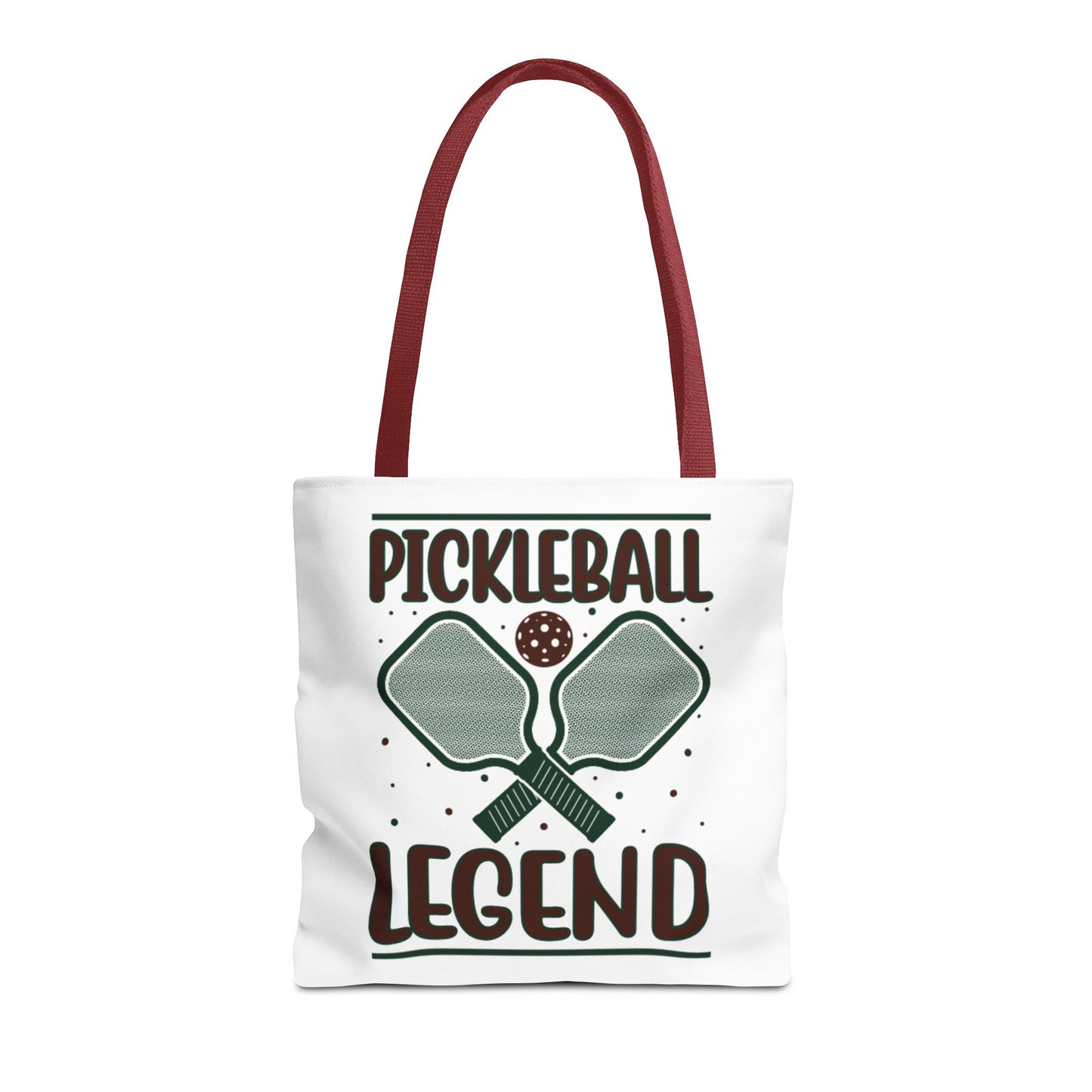 Pickleball Durable Tote Bag - Pickleball Legend Red