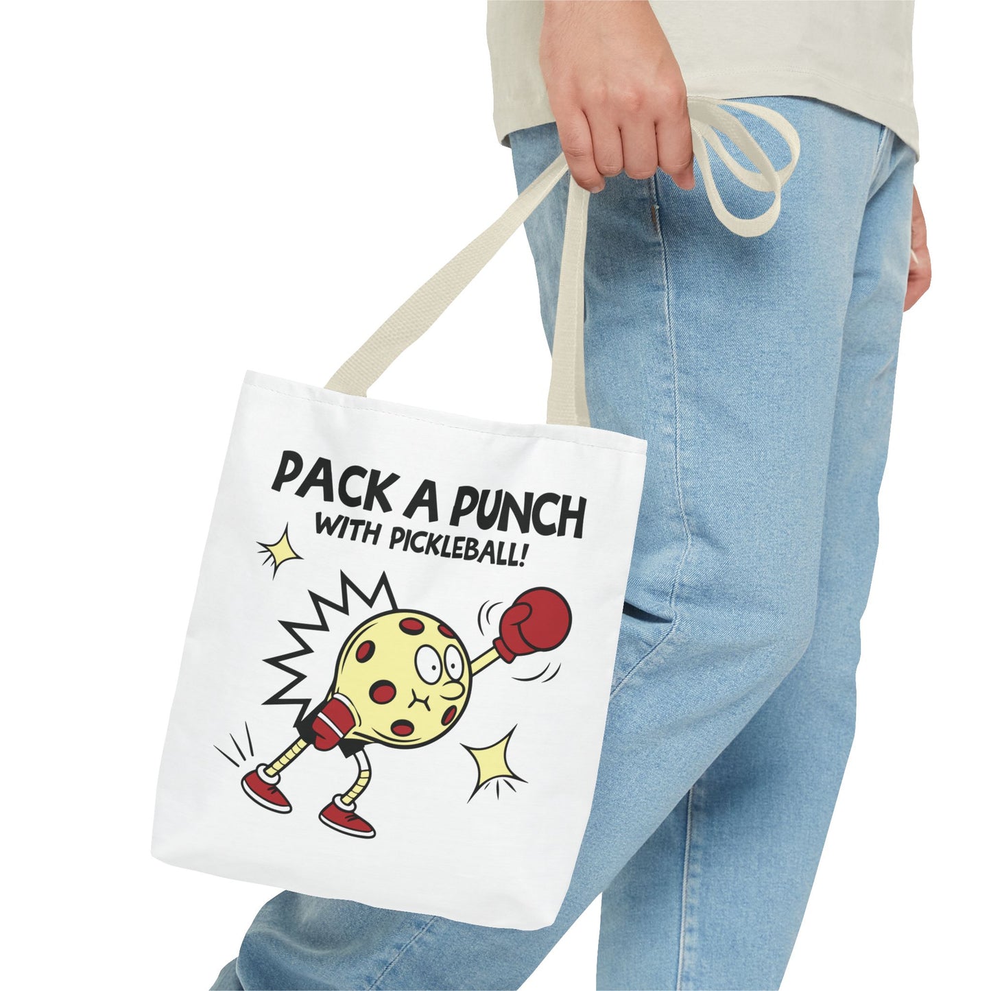 Pickleball Stylish Tote Bag - Pack a Punch with Pickleball