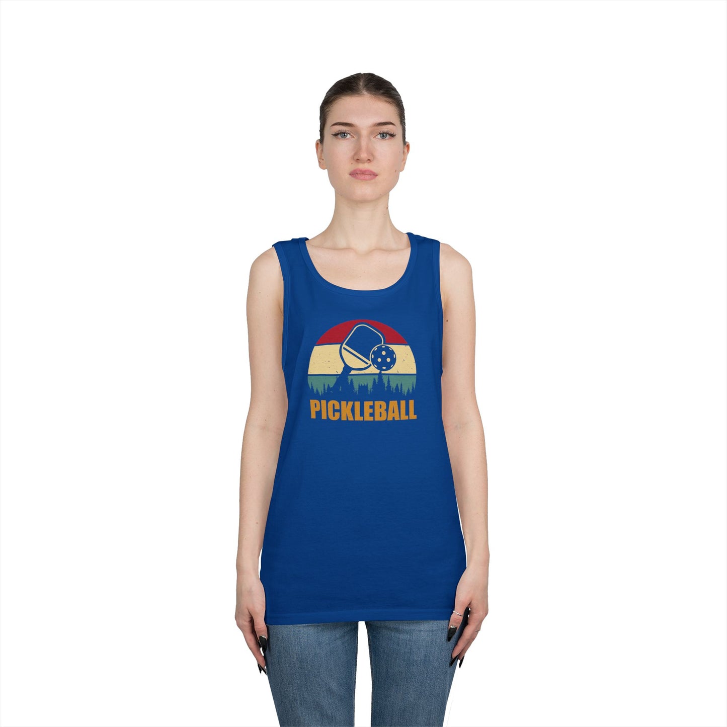 Women's Cool Pickleball Tank Top - Pickleball Retro