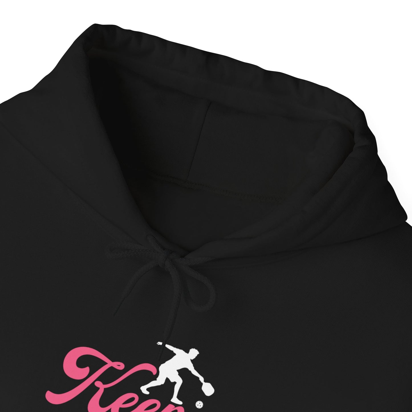 Women's Playful Pickleball Hoodie - Keep Calm & Play Pickleball