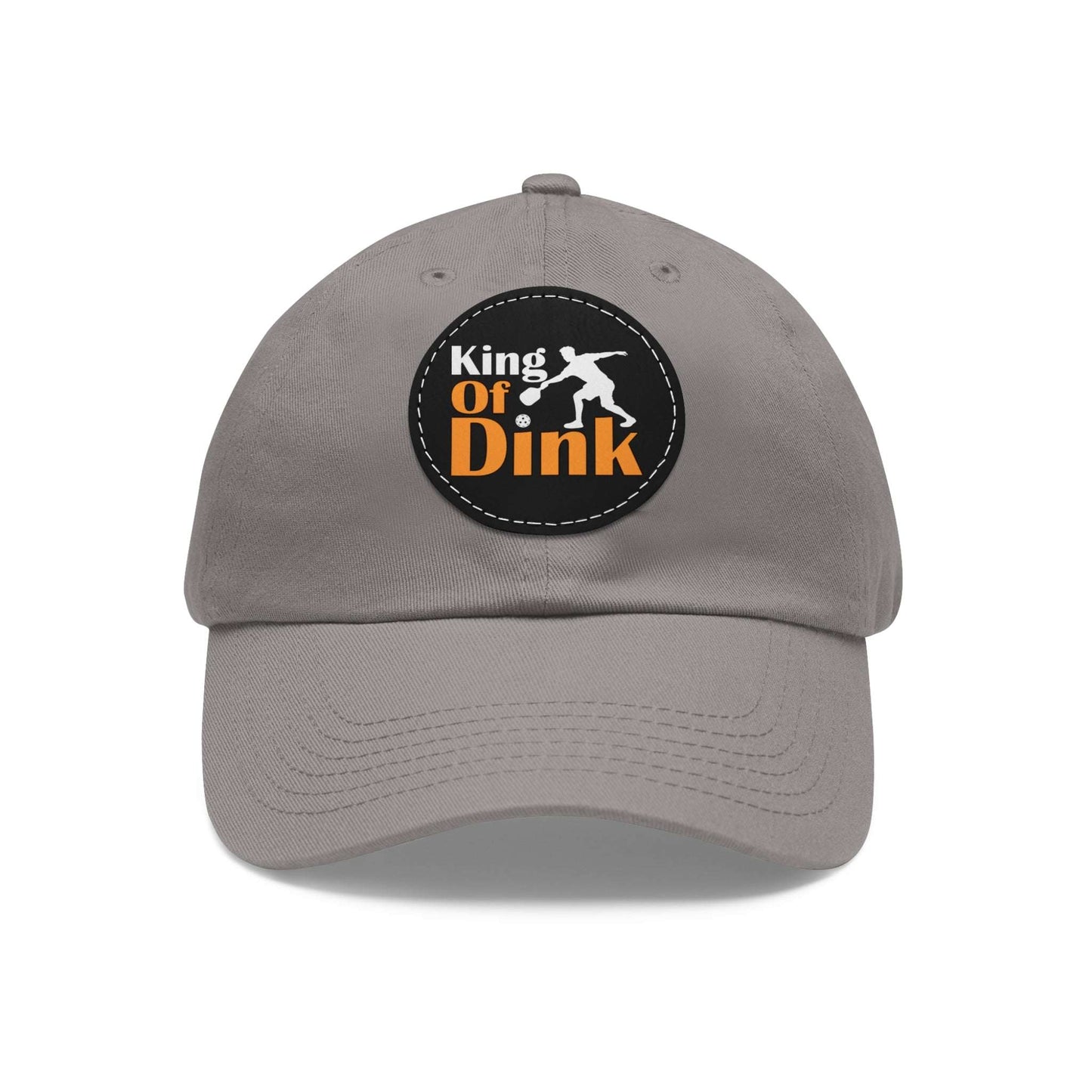 Pickleball Funny Cap - King of Dink Gray