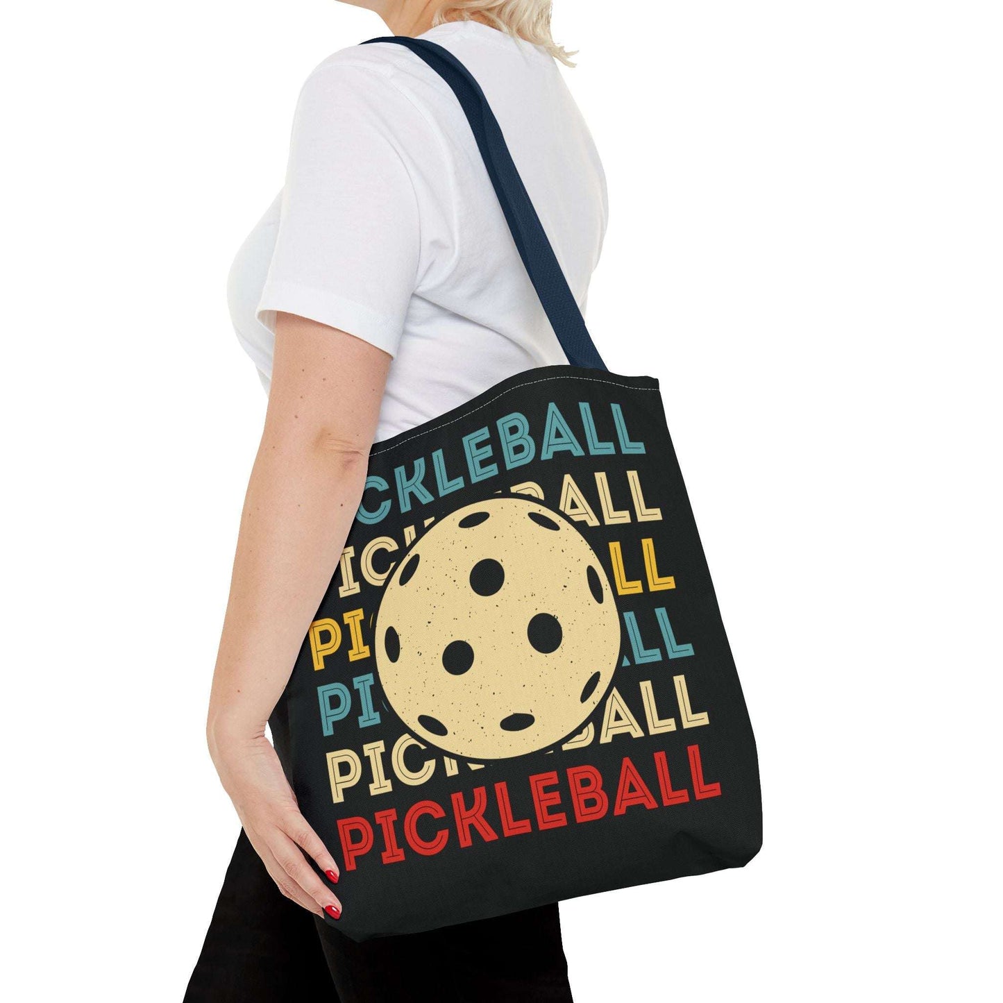 Pickleball Cool Tote Bag - Pickleball and Ball