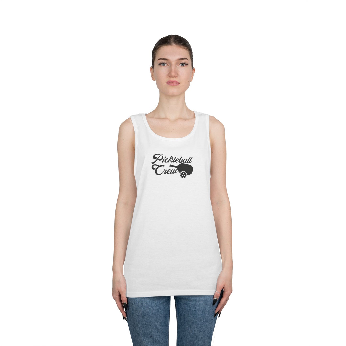 Women's Eye-Catching Pickleball Tank Top - Pickleball Crew