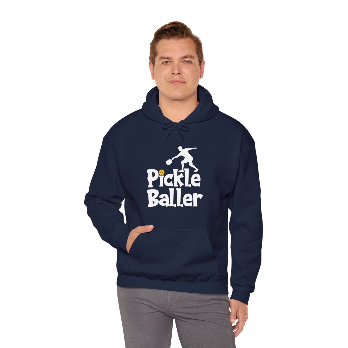 Men's Cool Pickleball Hoodie - Pickle Baller