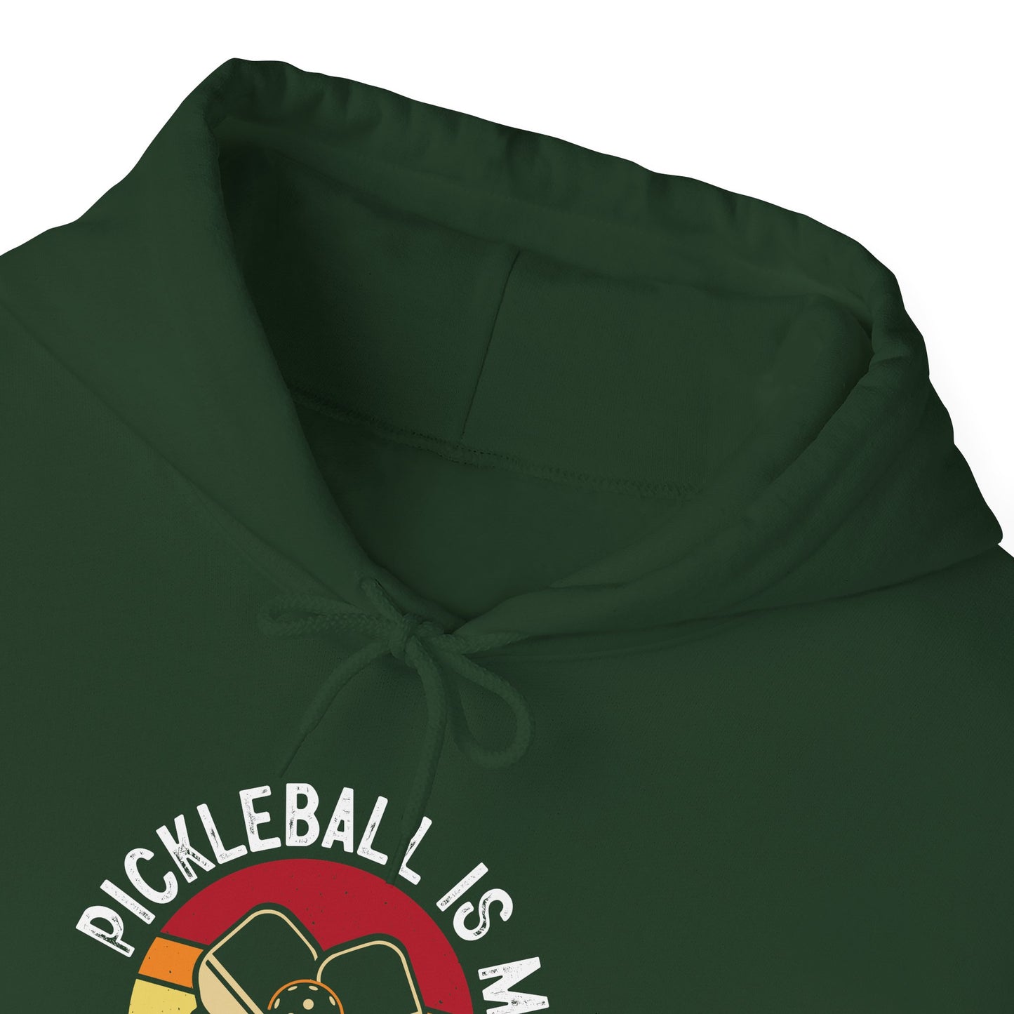 Women's Durable Pickleball Hoodie - Pickleball Is My Retirement Plan