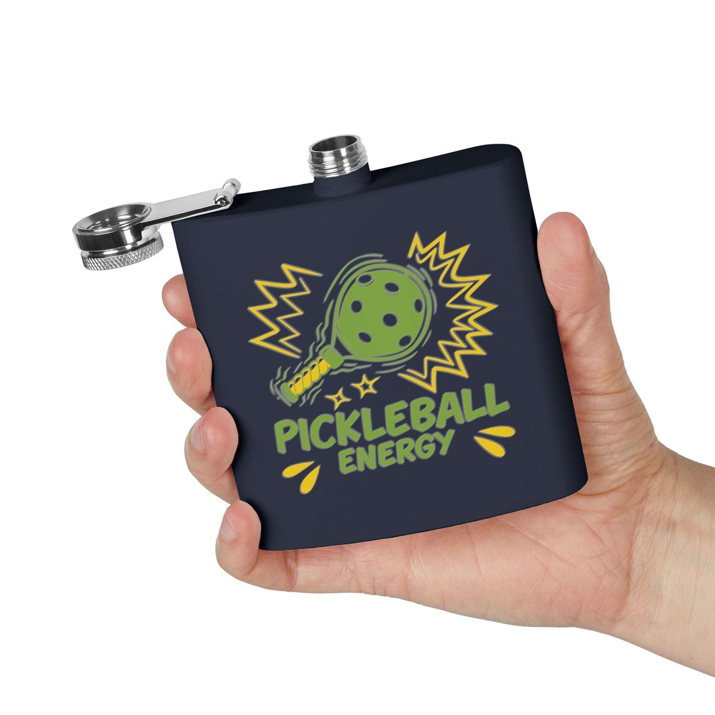 Pickleball Energetic Flask - Pickleball Energy