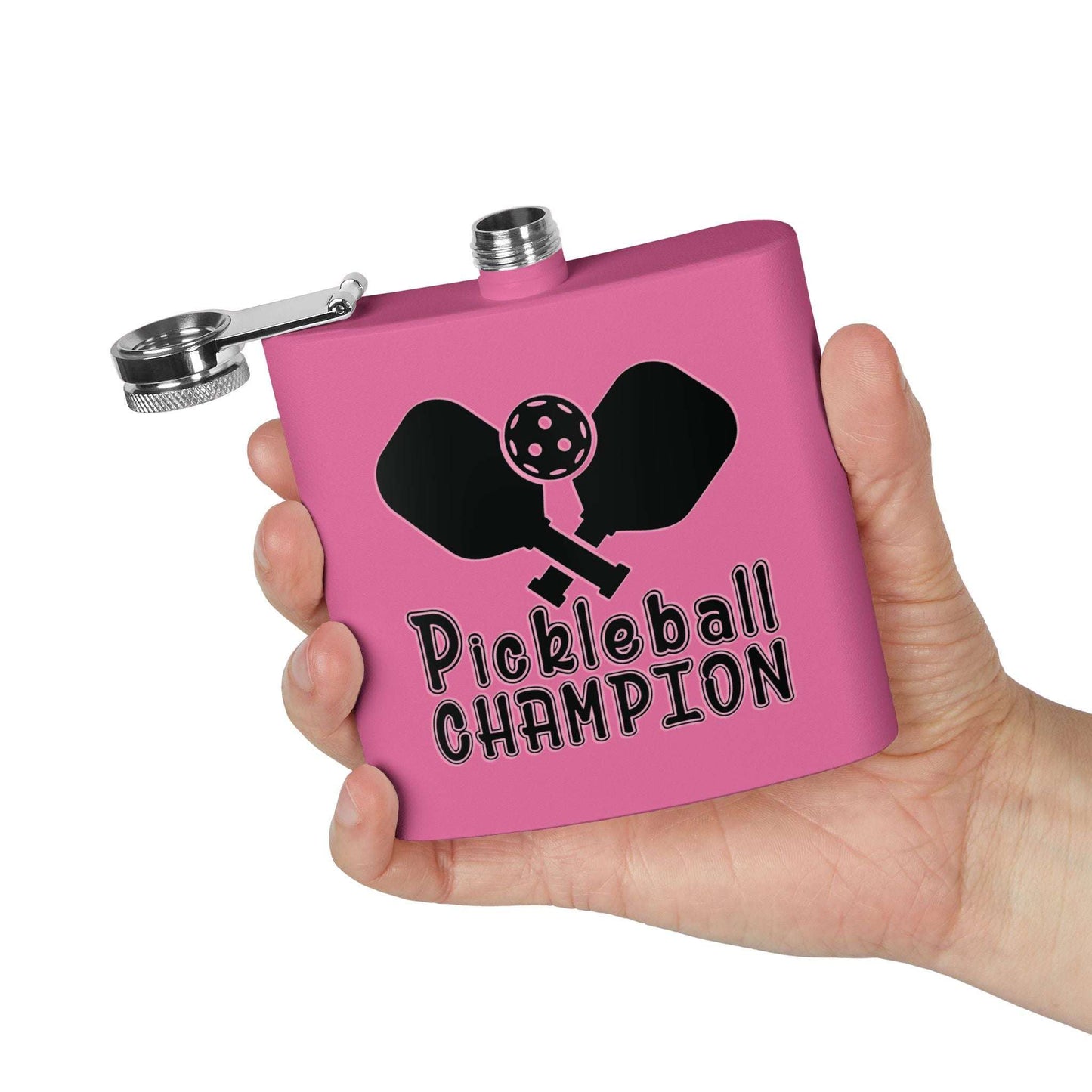 Pickleball Energetic Flask - Pickleball Champion