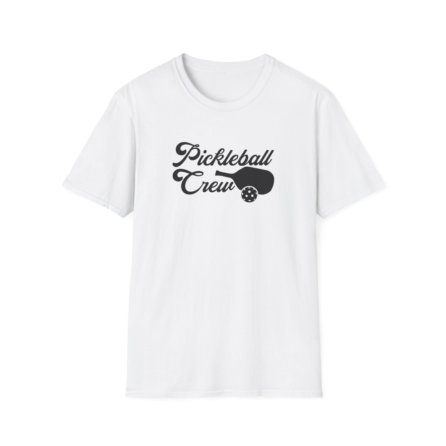 Women's Soft Pickleball T-shirt - Pickleball Crew White