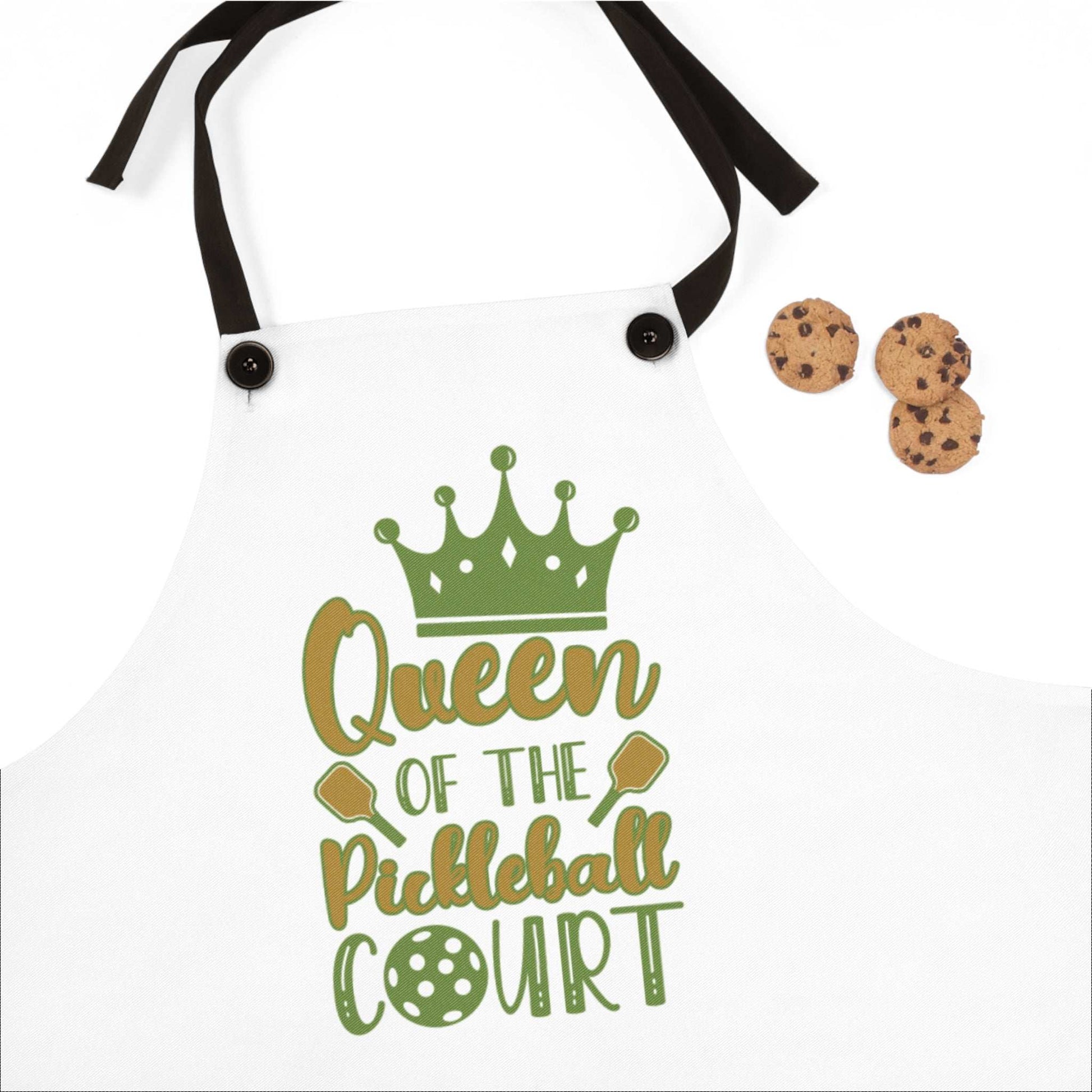 Funny Pickleball Apron - Queen of the Pickleball Court