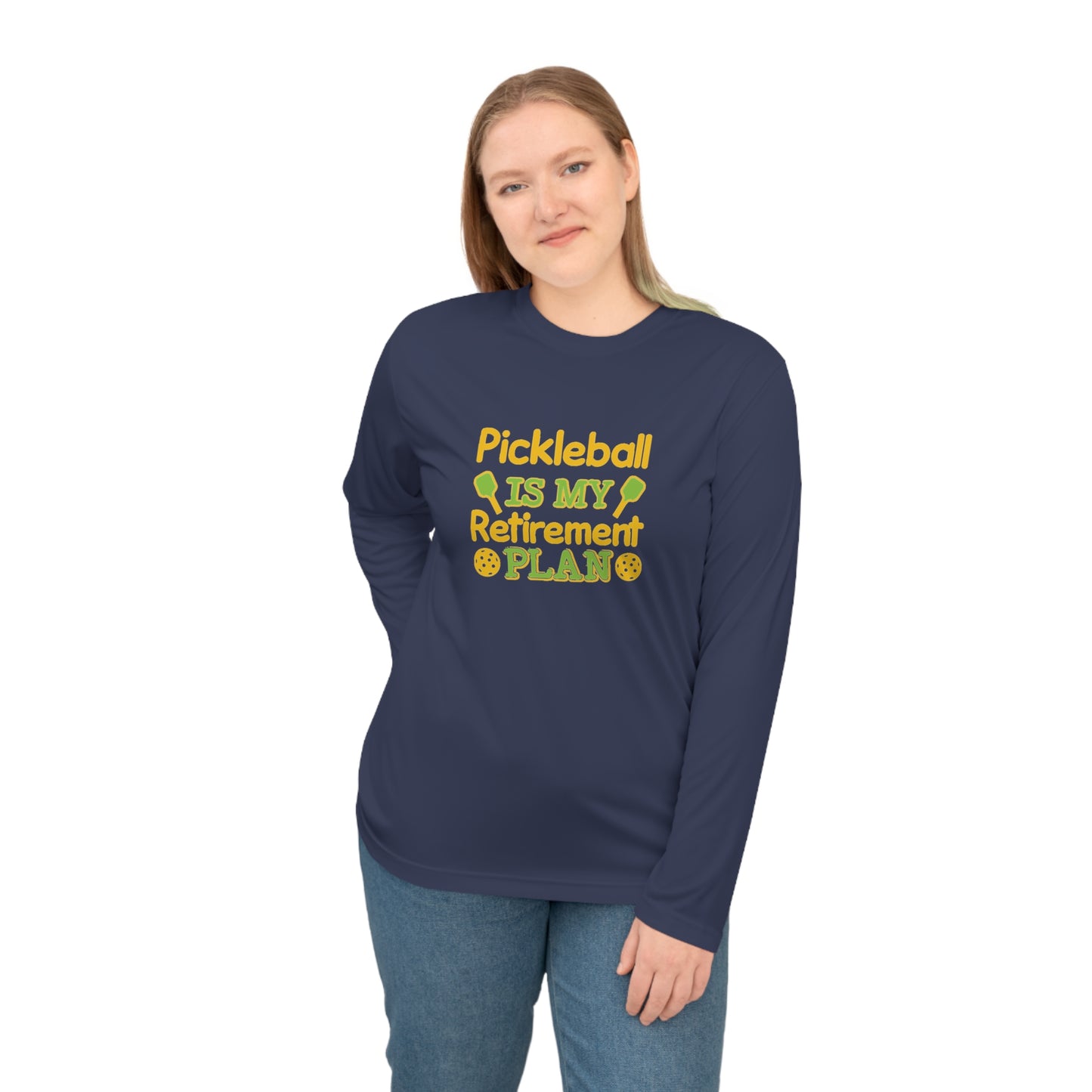 Women's Pickleball Long Sleeves top - Pickleball Is My Retirement Plan