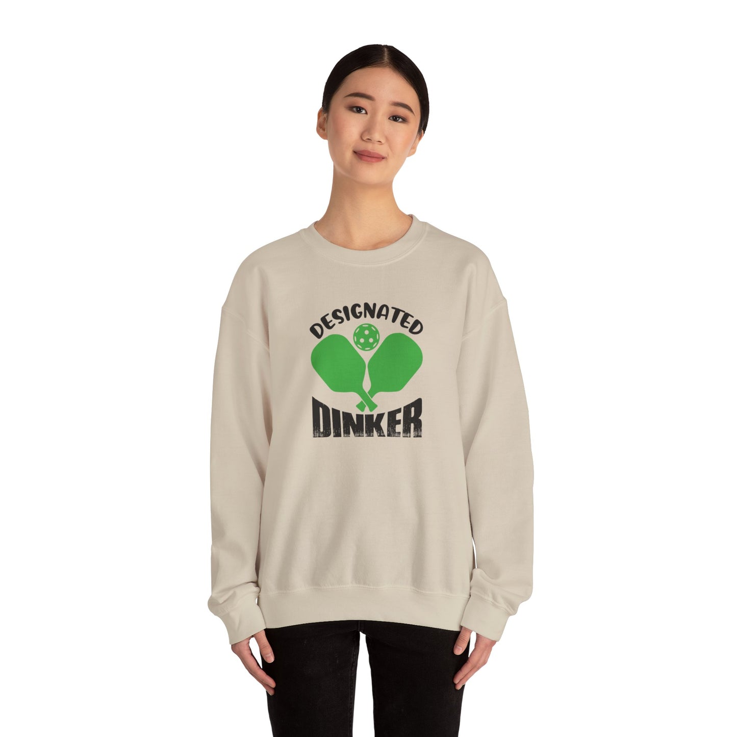 Women's Durable Pickleball Sweatshirt - Designated Dinker